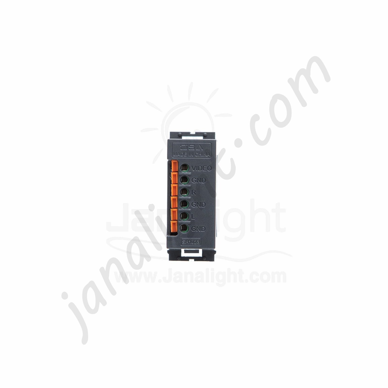 Osa بريزة فيديو اوديو اسود Osa Black Audio Vedio Socket